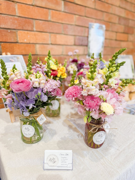 A Beautiful First Market for Yargullen Flower Farm